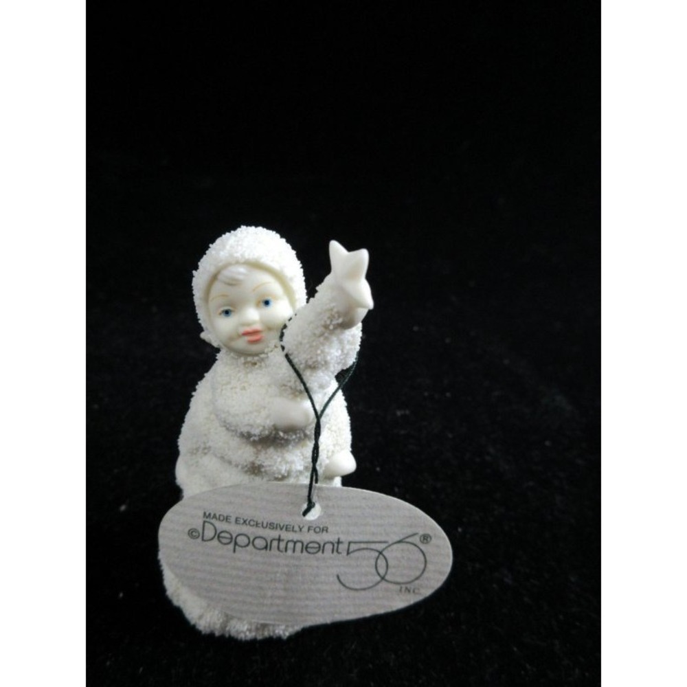 Dept 56 Snowbabies You Better Watch Out Friendship Club Bisque Hinged Box